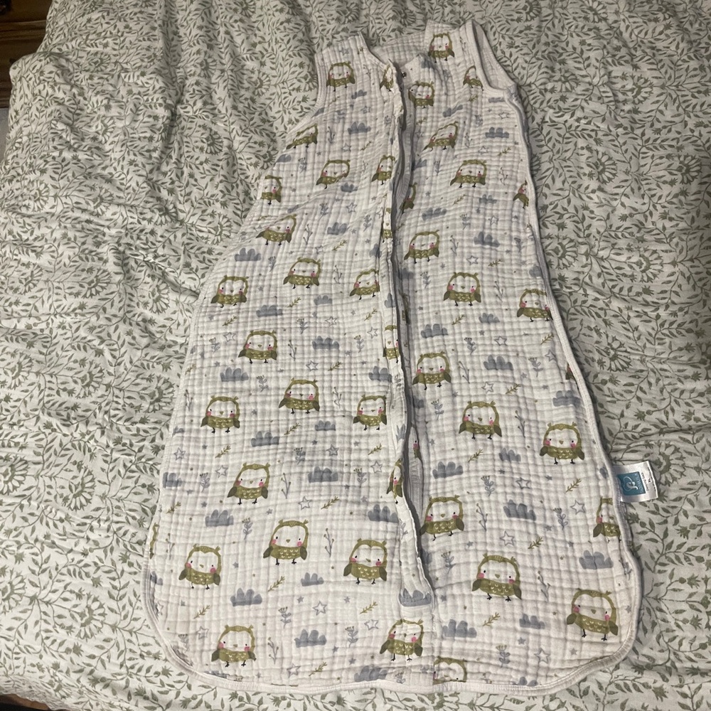 Adorable Owl Print Kids sleep sack